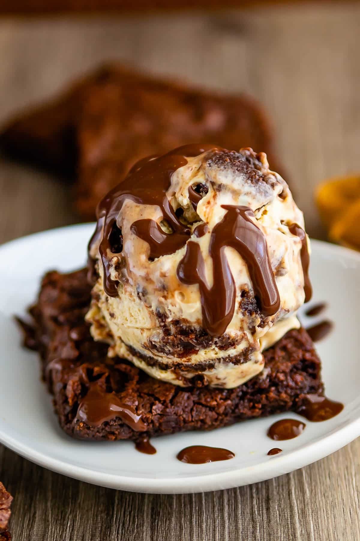 Brownie With Ice Cream